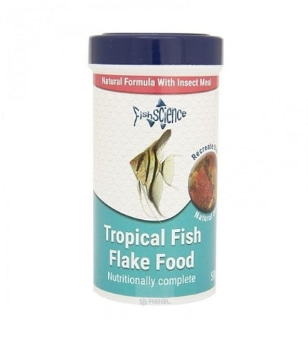 [101258-1] FishScience Tropical Flakes Fish Food - 20G