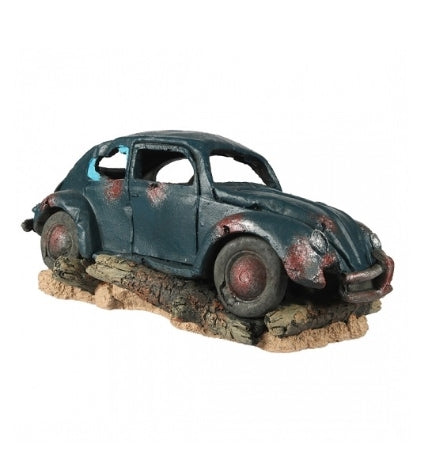 [400629-1] Aqua D'Ella Sunken Beatle Ornament for Aquariums 34.5x16.9x13.5cm