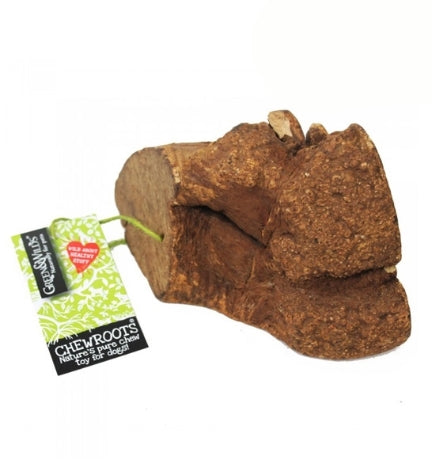 [201799-2] Green&Wilds ChewRoots Natural Chew Dog Toy - SMALL