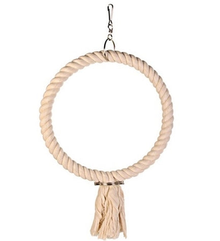 [201216-1] Trixie Rope Ring Toy for Birds Medium