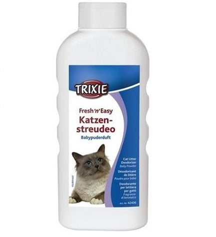 [201298-1] Trixie Fresh'n'Easy Baby Powder Cat Litter Deodorizer - 750G