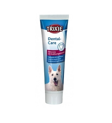 [200649-1] Trixie Toothpaste with Beef Flavour for Dogs 100g