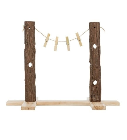 [201409-1] Trixie Natural Living Duo Feed Tree for Small Pets 53×34×25cm