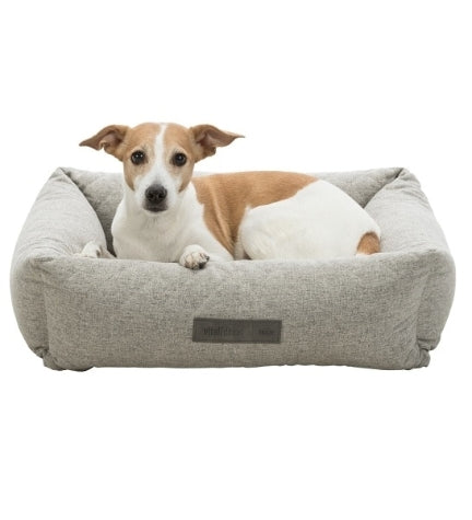 [203477-3] Trixie Noah Vital Dog Bed - LIGHT GREY/100X70CM