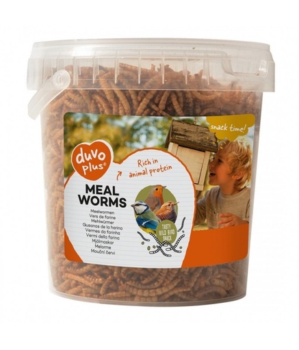 [LR431006] Duvo Meal Worms Bucket Bird Food 200gm