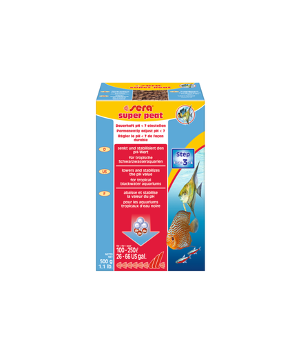 [SR08410] Sera Super Peat Lowers and Stabilizes the pH Value 500gm / 1.1LB