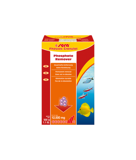 [SR08415] Sera Phosvec Granulat Fish Aquarium 500gm