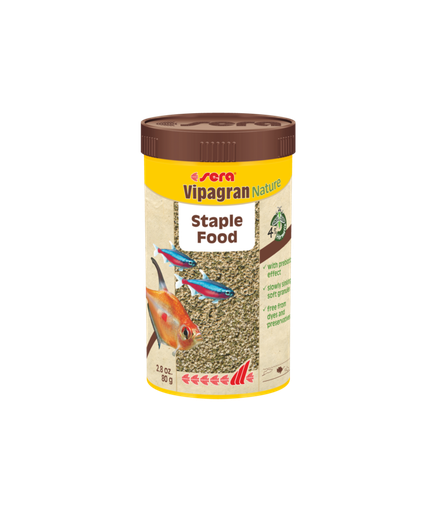 [SR00202] Sera Vipagran Nature Soft Granules Food for Fish 250ml