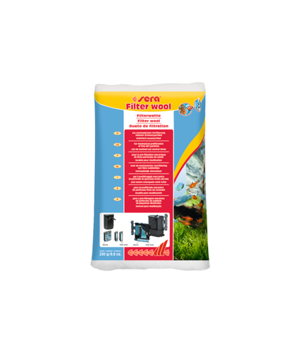 [SR08463] Sera Filter Wool Mechanical Prefiltration 250gm