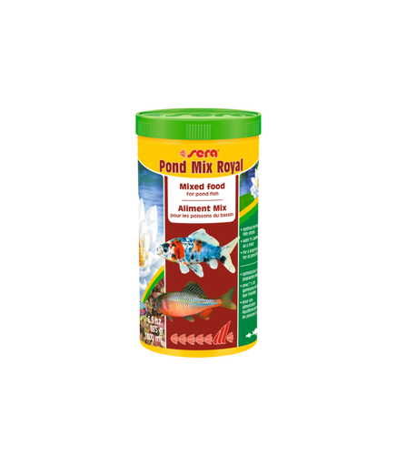 [SR07100] Sera Pond Mix Royal Fish Food Brown 1000ml