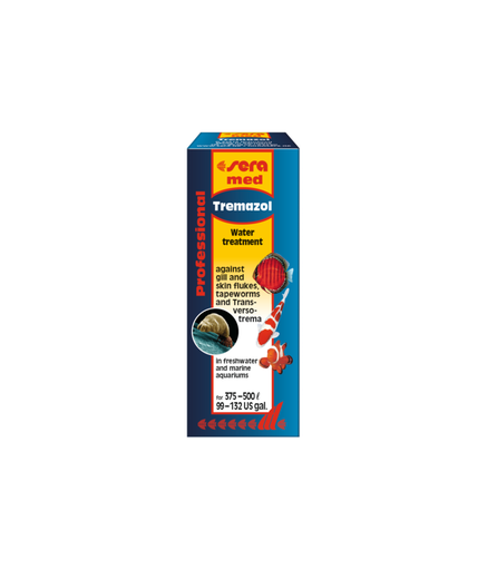 [SR02190] Sera Med Professional Tremazol Tremazol Water Conditioner Against Gill And Skin Flukes 25ml