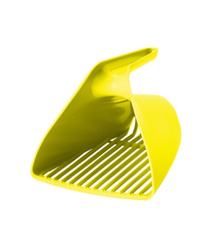 [MOD-AI31-0329-00] Moderna Scoop & Sift Cat Litter Scoop Yellow 15.4x13.2x12.9cm