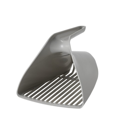 [MOD-AI31-0330-00] Moderna Scoop & Sift - Cat Litter Scoop, 15.4 x 13.2 x H12.9 cm, Warm Grey