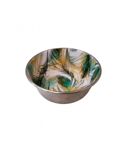 [SWT-5031 A-13] Pado Heavy Bowl Inside Meena 13cm