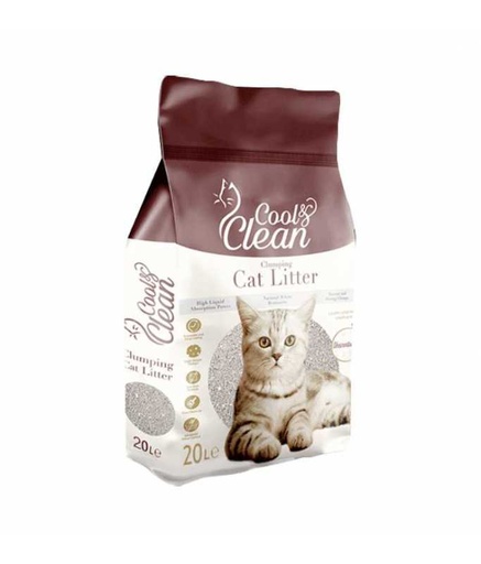 [8680731090352] Patimax Cool & Clean Clumping Cat Litter Baby Powder 20L