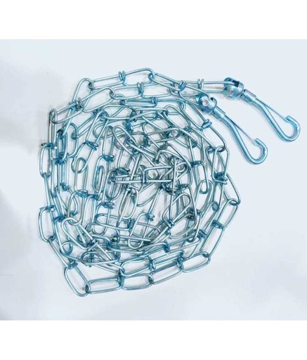 [2020110400222] Pado Dual Clasp Zincification Tie Out Chain 3mm x 300cm