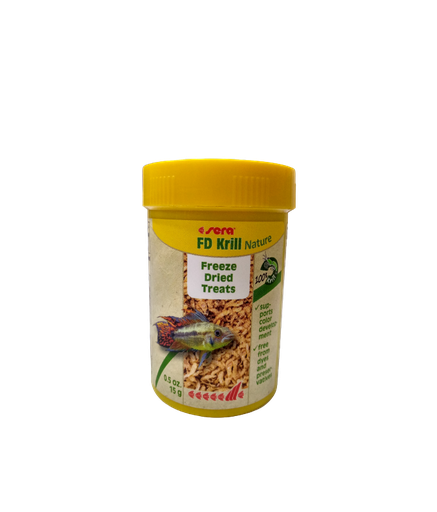 [SR01575] Sera FD Krill Nature Freeze Dried Treats 15gm / 0.5oz