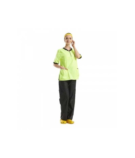 [GA-030405-M] Shernbao Professional Pet Grooming Apparel - Medium - Light Green