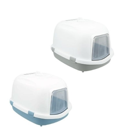 [202270-2] Trixie Primo XXL Top Litter Tray with Hood for Cats - GREY/56X47X71CM