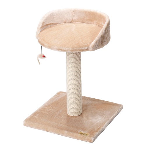 [206156-2] ebi Scratching Classic Tree Sofa for Cats - GREY/38X38X52CM