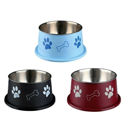 [204695-6] Trixie Long Ear Dog Bowl - GREEN/19CM