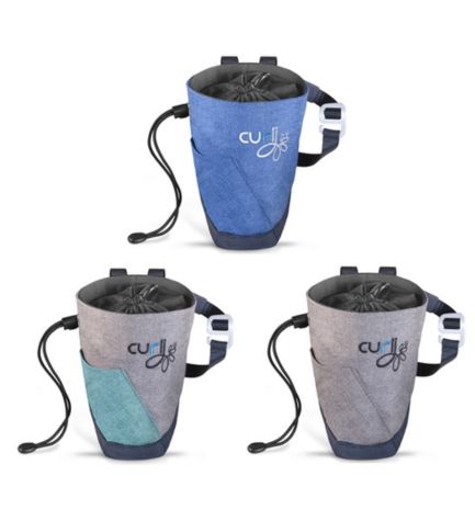 [206838-2] Curli Treat Bag V2 - GREY/11X18CM