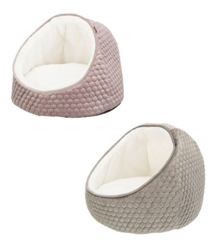 [201263-1] Trixie Livia Cuddly Cave Bed for Dogs&Cats - TAUPE/55X45CM