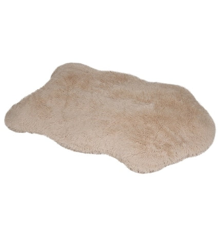 [205534-1] D&D Holly Cushion Dog Bed - WHITE/130X85X12CM