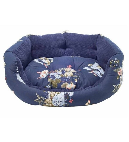 [206004-5] Danish Design Laura Ashley Rosemore Deluxe Slumber Dog Bed - 101CM