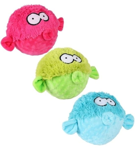 [205213-3] ebi Coockoo Gary TPR Squeaker Ball Dog Toy - PINK/17X20X12CM