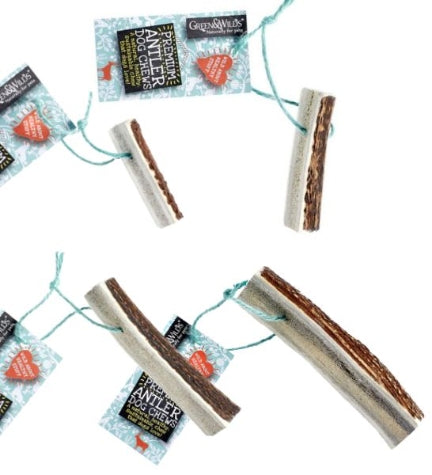 [101211-4] Green&Wilds Premium Easy Antler Chew Dog Chew - MEDIUM