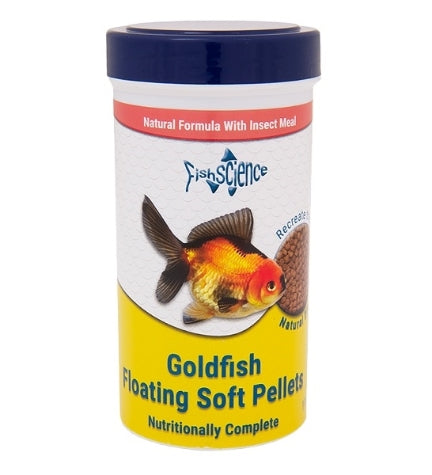 [101271-2] FishScience Goldfish Floating Soft Pellets Fish Food - 110G