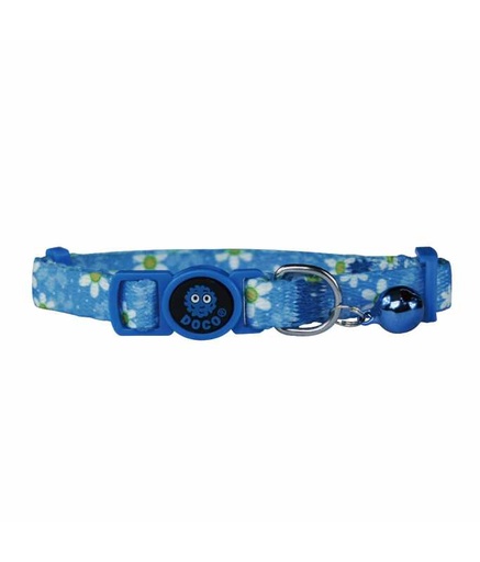 [DCAT002-L] Doco Loco Cat Collar Pattern Printed Texture - Daisy