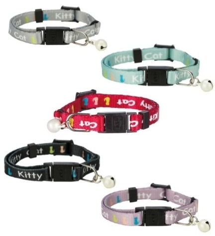[204734-4] Trixie Kitty Cat Collar for Kittens - PINK/18CM