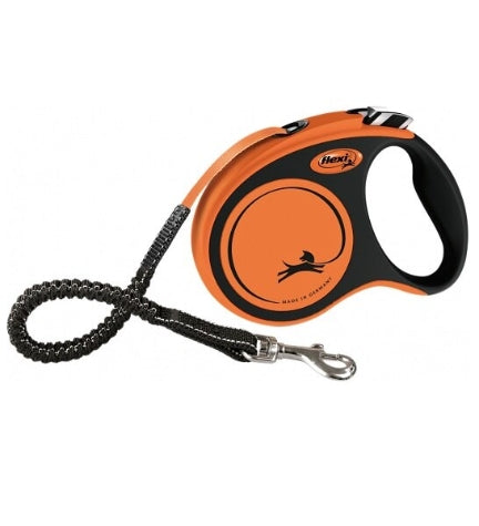 [204361-3] Flexi XTREME Tape Leash 5m - ORANGE/LARGE