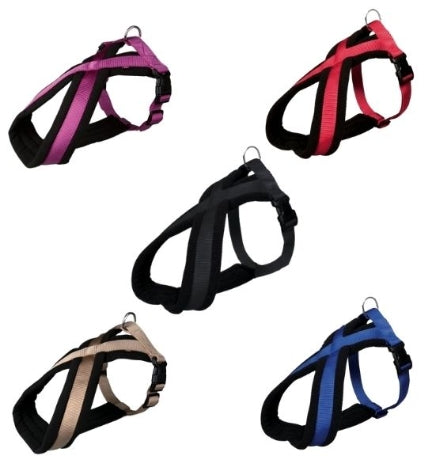 [201101-20] Trixie Premium Touring Red Harness for Dogs Medium