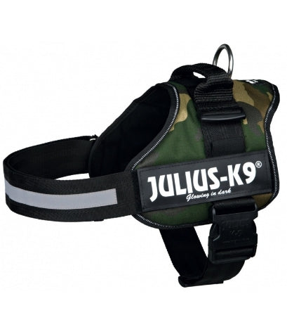 [201120-5] JuliusK9 Power Harness Camouflage for Dogs Size 0