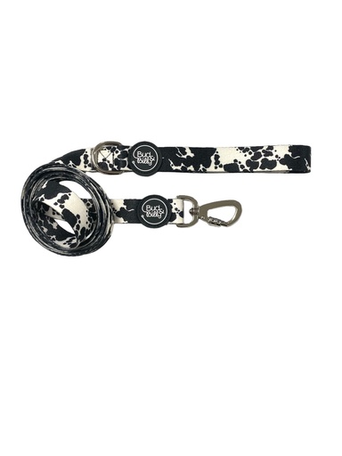 [207077-4] Bud & Billy Monochrome Chic Dog Leash 2.5cm