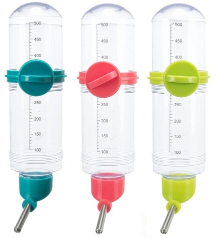 [204639-2] Trixie Clear Waterbottle for Small Pets - PINK/250ML