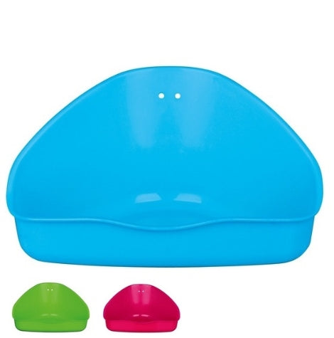 [204866-3] Trixie Corner Toilet for Rabbit - GREEN/21X45X30CM