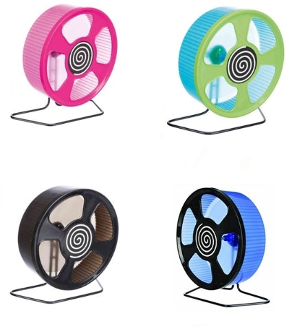 [204961-2] Trixie Exercise Wheel for Small Pets - PINK/20CM