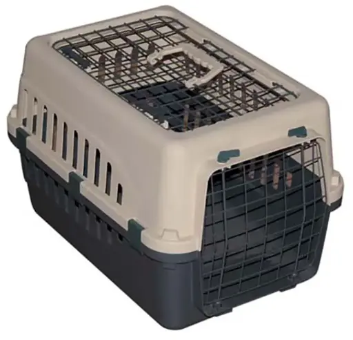 [HC014A-L50] Pet Mode Top Front Door Plastic Pet Carrier 50cm Length Small