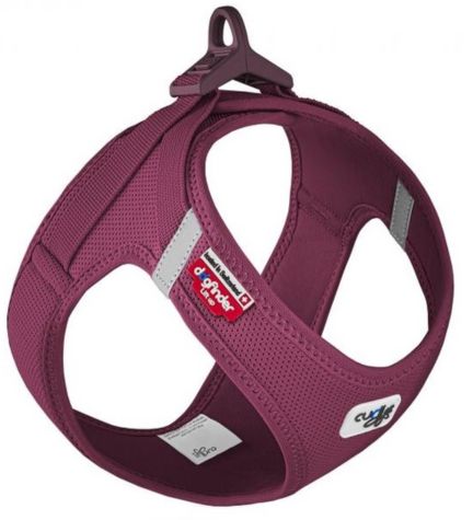 [206297-50] Curli Vest Harness with Curli Clasp Air Mesh for Dogs - MOSS/XXXS