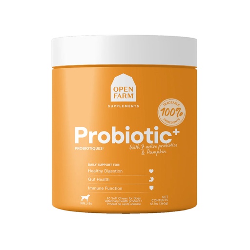 [206957-1] Open Farm Probiotic Chews Supplement for Dogs - 360G