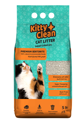 [207350-1] Kitty Clean Clumping Cat Litter - 5L