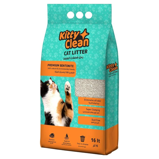 [207350-2] Kitty Clean Clumping Cat Litter - 16L