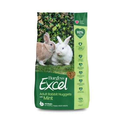 [105948-2] Burgess Excel Nuggets with Mint for Adult Rabbit - 10KG
