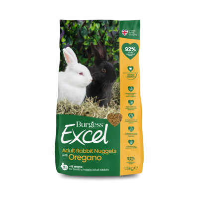 [105950-1] Burgess Excel Nuggets with Oregano for Adult Rabbit - 1.5KG