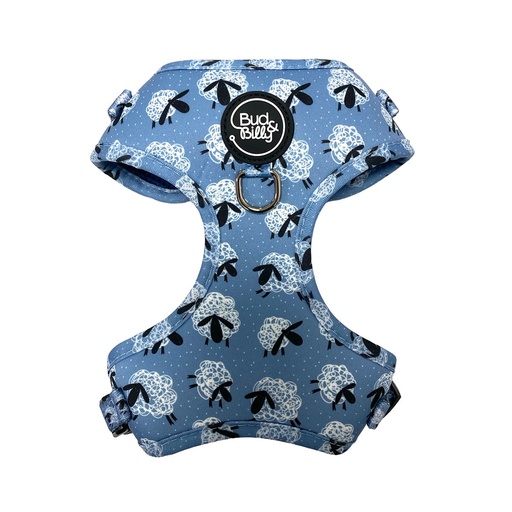 [207093-1] Bud & Billy Counting sheep Vest Harness XXS