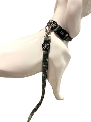 [207096-2] Bud & Billy Safari Dog Collar 20-28cm